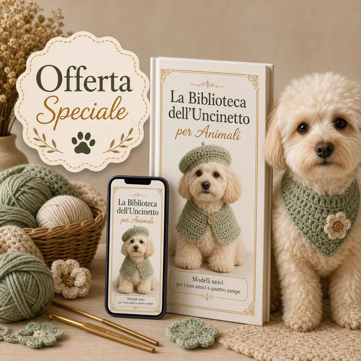 Offerta speciale di La Biblioteca dell'Uncinetto per Animali